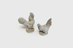 Archer Lodge Cement Chickens