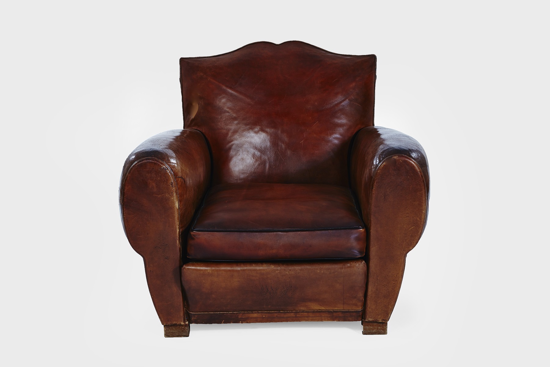 Southport Leather Club Chairs