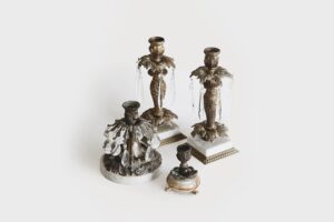 Northwest Crystal Candleholders