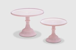 Pink Cake Stands