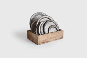Hookerton Silver Round Trays