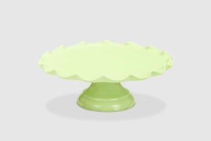 Citrine Ruffle Cake Stand